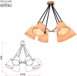 Люстра подвесная Innominata 3121-306 6 х Е14 40 Вт