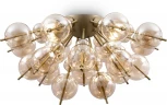 Потолочная люстра Maytoni Bolla MOD133CL-04BS (220V, шарики, молекулы)