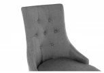 Обеденный стул Woodville Elegance dark walnut / fabric grey 11026