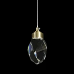 Подвесной светильник Loft It Rock 10111 Gold (LED, 220V, хрусталь, на проводе)
