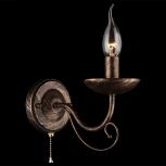 Бра Eurosvet 22404 22404/1 черный с золотом