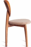 Обеденный стул Tetchair DIAMANTE (Бук/Коричневый)