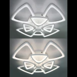 Потолочная люстра ярусная Natali Kovaltseva INNOVATION STYLE 83038 (регулировка яркости, LED, 220V, пульт управления, умный дом - LampSmart)