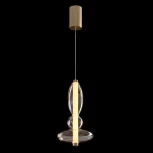 Подвесной светильник светодиодный Crystal Lux QUASAR SP10W LED AMBER (220V, на проводе, круглые)