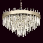Подвесная люстра Citilux Лаура CL301292 (220V, хрусталь, на цепи, круглые)