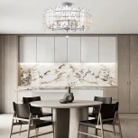 Потолочная люстра на штанге Arte Milano Sorrento-2409 372409/8/100/570 CR (220V)