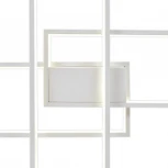 Потолочная люстра светодиодная Escada Escada Arcade 10254/3LED 91Вт металл/акрил, белый (регулировка яркости, 220V, пульт управления)