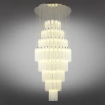 Подвесная люстра ярусная каскадная Aployt Francesca APL.859.06.144 (220V, на проводе)