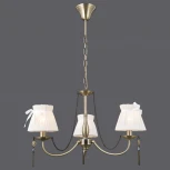 Подвесная люстра ILLUMICO IL0023-3PSQ-24 AB CASTOR (220V, на цепи)