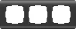 Рамка на 3 поста Stream (графит) Werkel W0032104 (a051268)