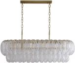 Подвесная люстра каскадная (12034/6PL Brass) Indigo Dalia V000376 (220V, на цепи)