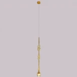 Подвесной светильник Crystal Lux New SP1 D AMBER