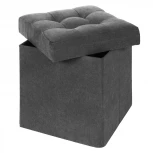 Пуфик Dreambag складной Графит Велюр 13259
