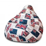 Кресло мешок Dreambag Груша Флаги (3XL, Классический) 5008641