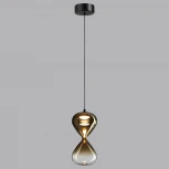 Подвесной светильник Odeon Light Glessi 5094/4LA черный/золотой градиент/прозрачн./металл/стекло LED 4W 4000K (220V, на проводе)