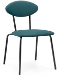 Стул Woodville на металлокаркасе Мареон катания ментол / черный матовый 510614