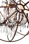 Подвесная люстра Loft It Foucaults Orb Crystal LOFT1897/8 подсвечник