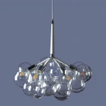 Подвесная люстра Loft IT Bunch 10048/6 White (220V, на проводе, шарики)