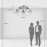 Потолочная люстра De City Вита 220013705