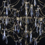 Подвесная люстра Loft It Mira 10259/800 Gold Asfour (LED, 220V, на тросе)