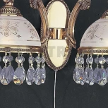 Бра Reccagni Angelo 6100 A 6100/2 (220V, подвески, выключатель)