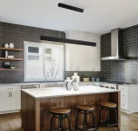 Подвесной линейный светильник Step 3000K 1x30Вт 120° LED Maytoni Technical P010PL-L30B (220V, на тросе)