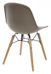 Обеденный стул M-City BONNIE 292-DPP темно-серый с деревянными ножками