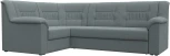 Диван угловой Карелия левый угол (Серый/Рогожка) Лига Диванов арт.122831L