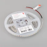 Светодиодная лента RT-A80-5mm 24V Warm3500 (5 W/m, IP20, 2835, 5m) (Arlight, Открытый) 037798