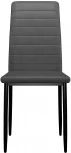 Стул ТЕКС каркас черный/ KL14 серый Dikline 00-00059742