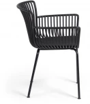Стул уличный La Forma (ex Julia Grup) Surpika (Черный/ Полипропилен,Металл,Пластик)