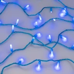 Светодиодная гирлянда ARD-STRING-CLASSIC-10000-BLUE-100LED-MILK-FLASH Blue (230V, 7W) (IP65)