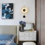 Настенный светильник (бра)-Бра Из Мрамора Loreo A ImperiumLoft 149474-22 (149474-22) (LED, 220V, кольцо)