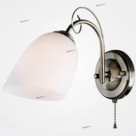 Бра Eurosvet Stefanie 30107/1 античная бронза (220V, выключатель)