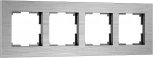 Рамка на 4 поста (алюминий) Werkel W0043506 (a066328)
