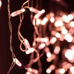 Светодиодная гирлянда ARD-EDGE-CLASSIC-2400x600-CLEAR-88LED-STD Rose Gold (230V, 6W) (IP65)