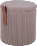 Пуф Stool Group Руни XS с ящиком вельвет тёмно-серый арт.УТ000040202