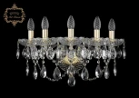 Бра Art Classic 10.21 10.21.5.165.XL.Gd.Sp (220V, хрусталь, подвески, подсвечник, свеча)
