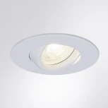 Точечный встраиваемый светильник Arte Lamp Giro A2867PL-1WH (220V, круглые, IP44)