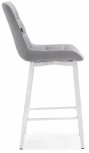 Полубарный стул Notta Алст К светло-серый / белый 502125
