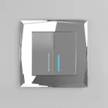 Рамка на 1 пост Diamant (зеркальный) Werkel W0011220 (a051017)