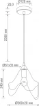 Подвесной светильник Donolux Tango S111055.1PN (220V, на проводе)