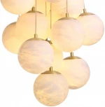 Подвесная люстра Fluorite Unity FL1048-19P (220V, на проводе, шарики)