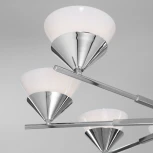 Потолочная люстра на штанге Eurosvet Rylee 70138/8 хром (220V)