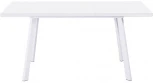 Стол HBS120 стекло белое/ опоры белые Dikline 00-00062737
