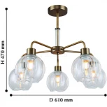 Потолочная люстра F-Promo Monto 2192-5P