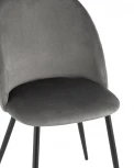 Стул Stool Group Lilly велюр антрацитовый УТ000034745