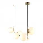 Подвесной светильник Omnilux Avetrana OML-66603-06 (220V, на тросе, шарики)
