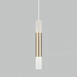 Подвесной светильник Eurosvet Axel 50210/1 LED золото (220V, на проводе, круглые)