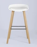 Стул барный Stool Group LIBRA SOFT БЕЛЫЙ УТ000000851